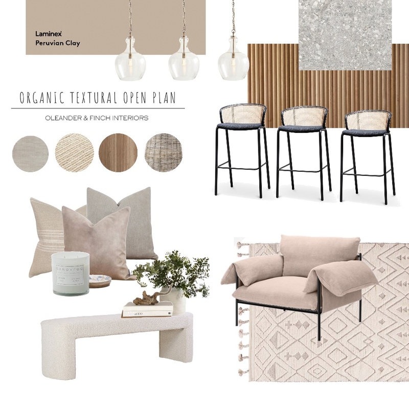 Draft Mood Board by Oleander & Finch Interiors on Style Sourcebook
