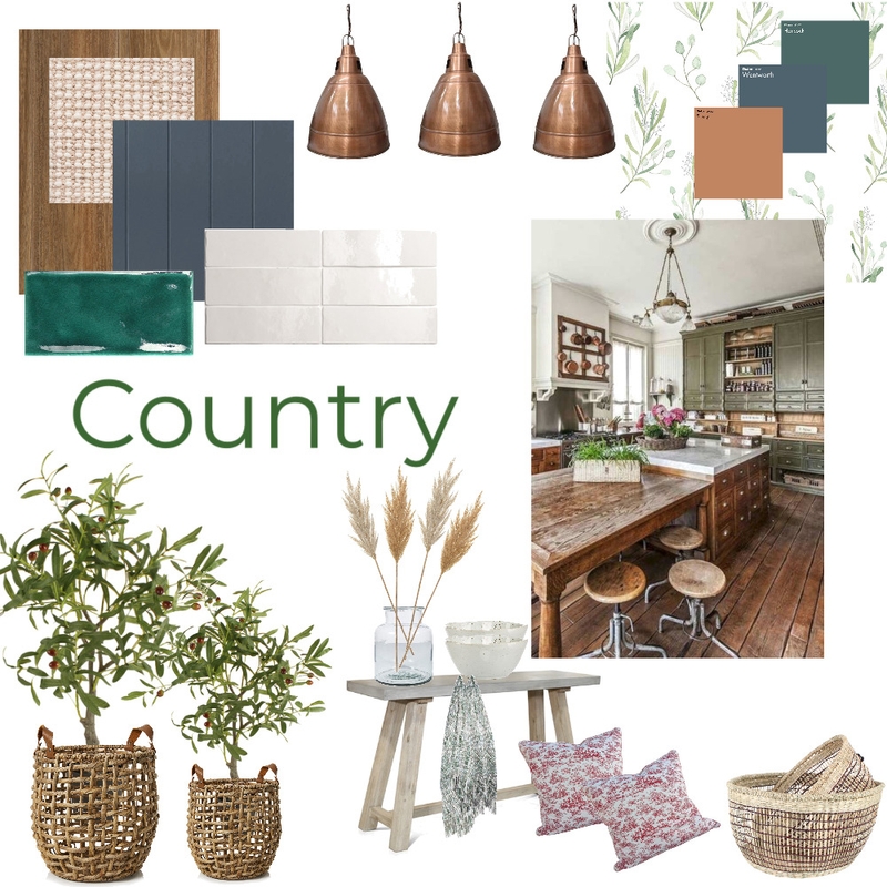 country kitchen Mood Board by mimico on Style Sourcebook