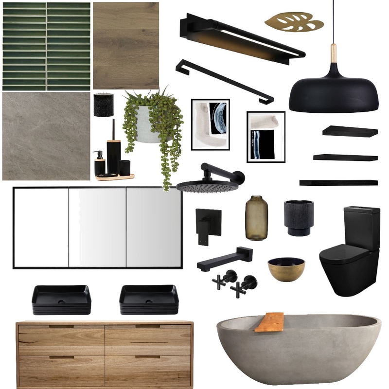 Nellie's Bathroom Mood Board by karri.lili on Style Sourcebook