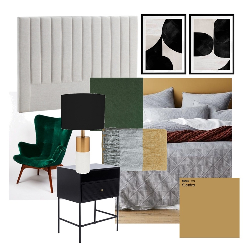 Bedroom Mood Board Mood Board by Inspired Design Co on Style Sourcebook