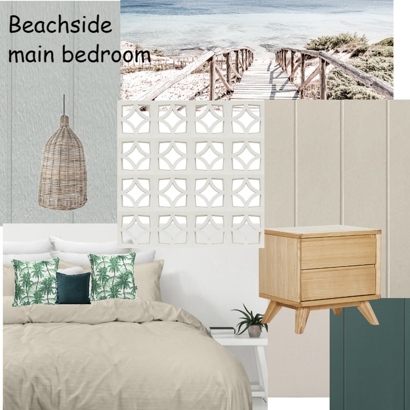 Beachside main bedroom Mood Board by lizlindsaykiwi on Style Sourcebook