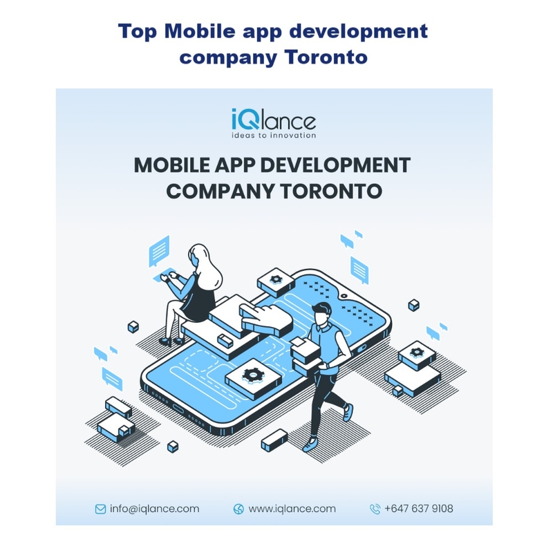 Top mobile app development company Toronto Mood Board by App Development Company Canada - iQlance on Style Sourcebook