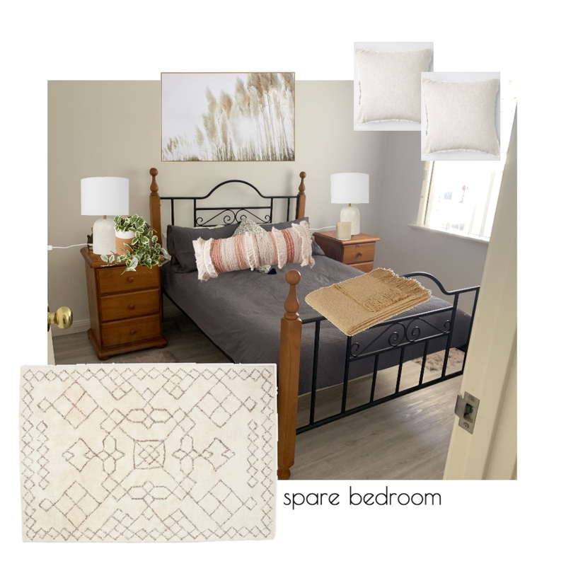 Spare Bedroom for client Mood Board by brittany turton interiors on Style Sourcebook
