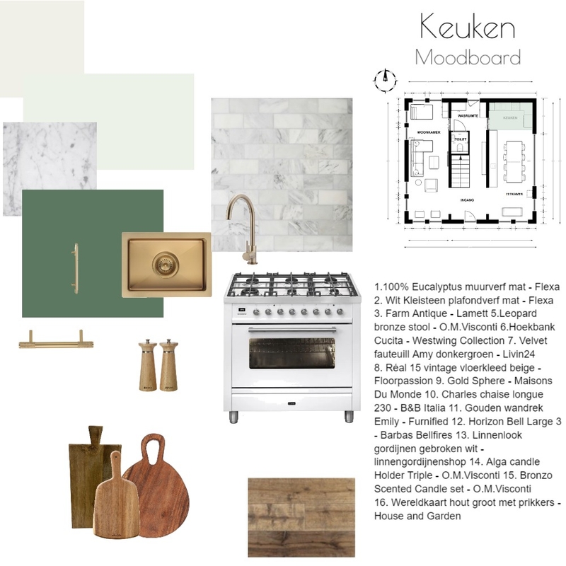 Keuken Mood Board by Kristel on Style Sourcebook