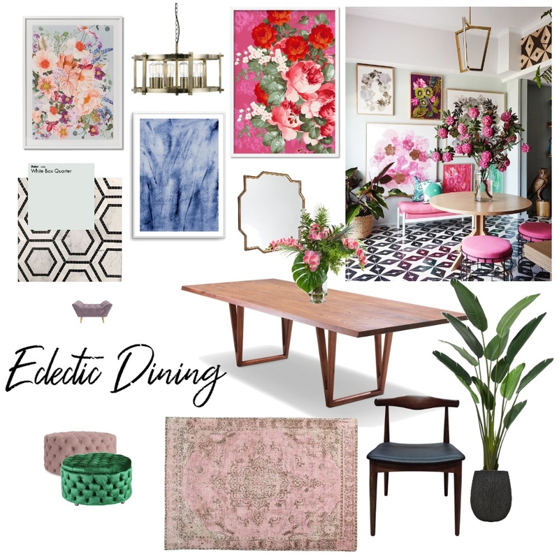eclectic dining Mood Board by aimeetran on Style Sourcebook
