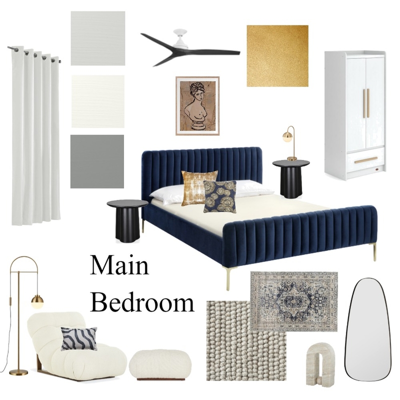 Module 9 Ground Floor Master Bedroom Mood Board by CamilleArmstrong on Style Sourcebook