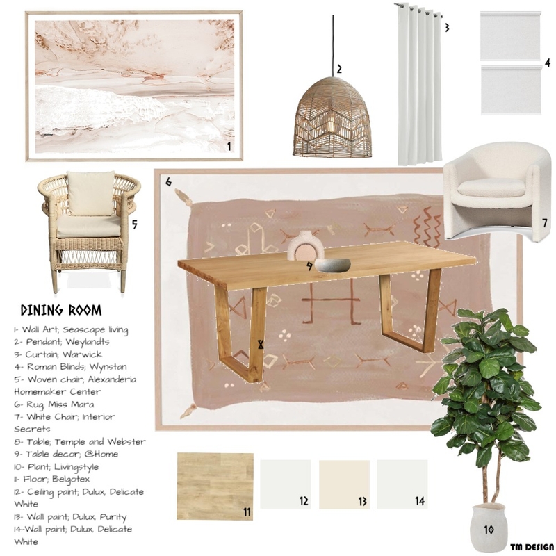 Sample Board DR Mood Board by TMDesign on Style Sourcebook
