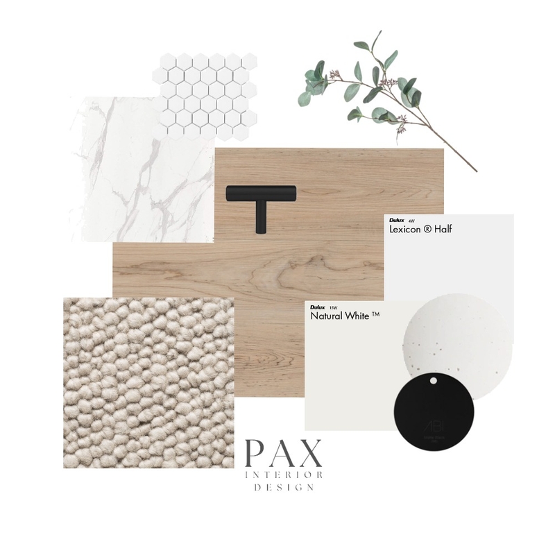 Materials Board Bathroom Mood Board by PAX Interior Design on Style Sourcebook