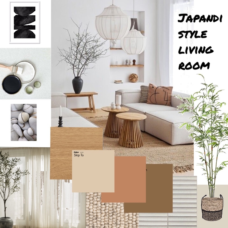 Japandi style living roomv2 Mood Board by Jules Taylor on Style Sourcebook