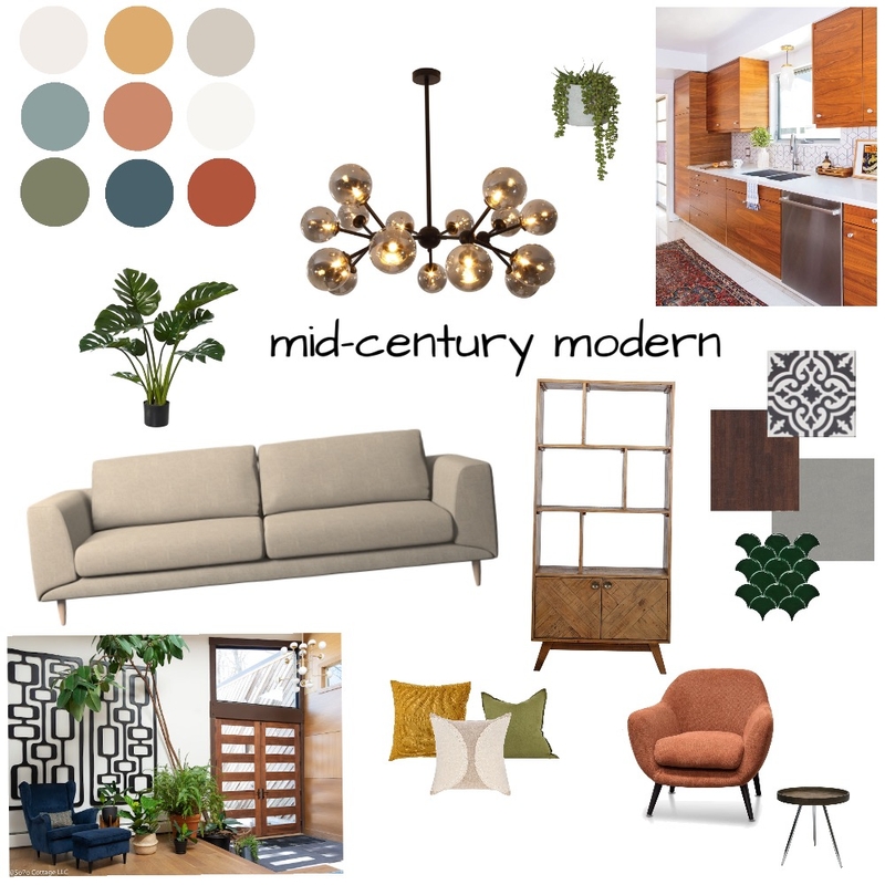 Mid century modern Mood Board by GmCarrier on Style Sourcebook