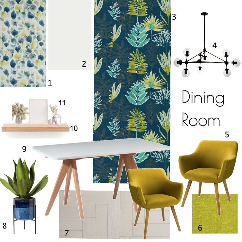 Dining Room Mood Board by fiammetta on Style Sourcebook