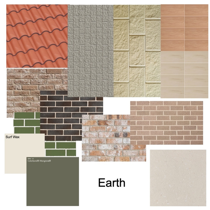 Earth Colour Palette Mood Board by Brickworks Building Products on Style Sourcebook