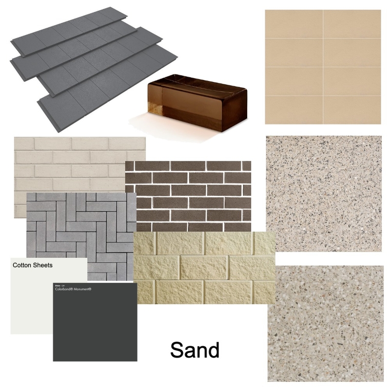 Sand Colour Palette Mood Board by Brickworks Building Products on Style Sourcebook
