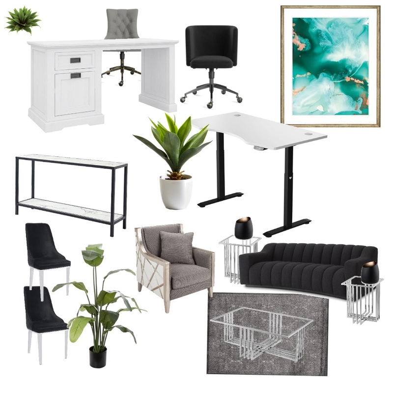 Jim's Office Mood Board by Cara on Style Sourcebook