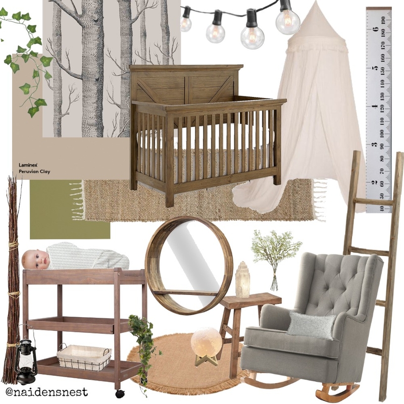 Baby Room Mood Board by NAIDEN on Style Sourcebook