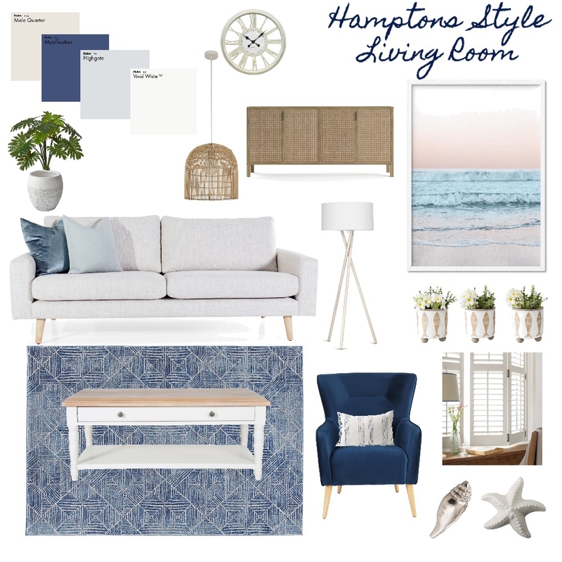 hamptons LR Mood Board by Alisa1713 on Style Sourcebook