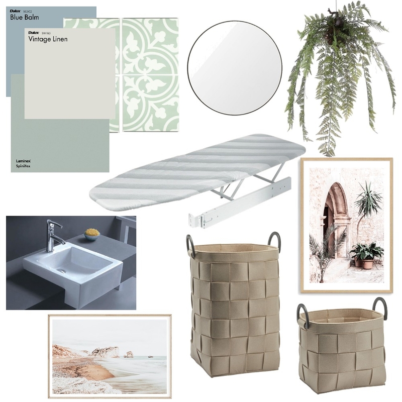 Laundry Room Mood Board by Elaina on Style Sourcebook