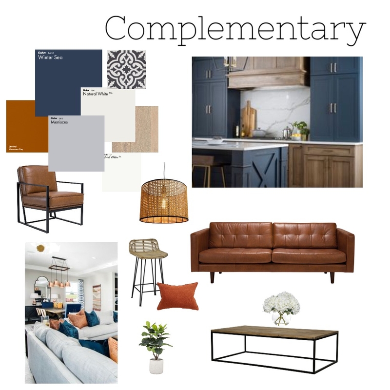 Complementary Mood Board by Jillianmelle on Style Sourcebook