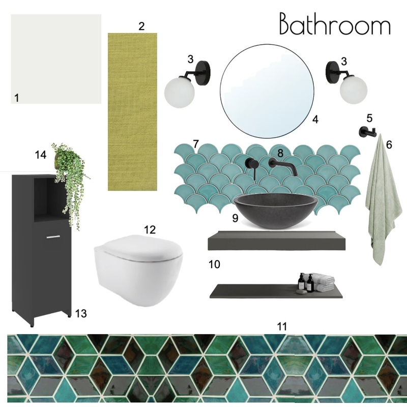 Bathroom Mood Board by fiammetta on Style Sourcebook