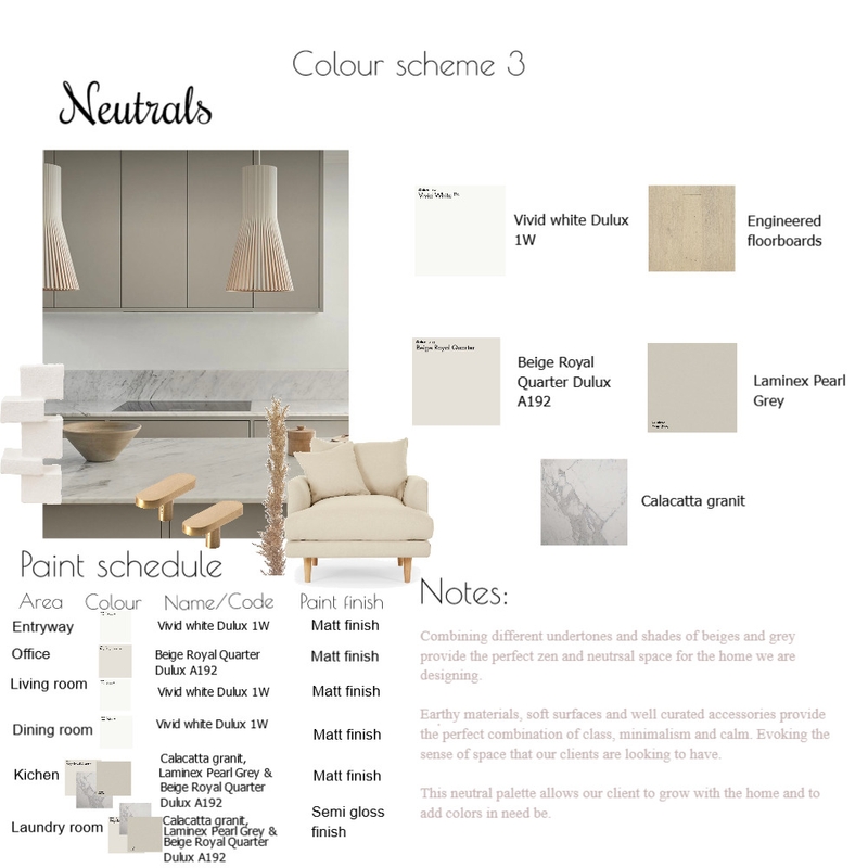 Colour Scheme 3 Mood Board by CynthiaLaincy on Style Sourcebook