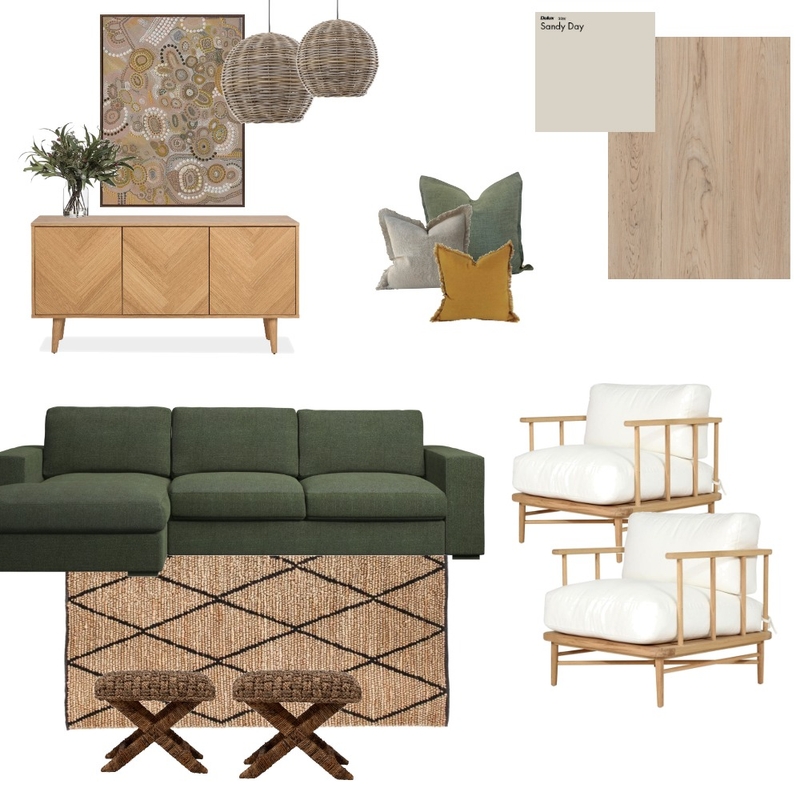 Living Room Mood Board by Lisa Maree Interiors on Style Sourcebook