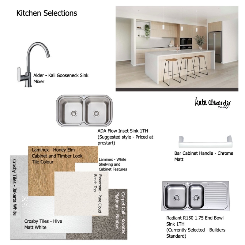 PreStart Selections - Kitchen Mood Board by Kaleexander on Style Sourcebook