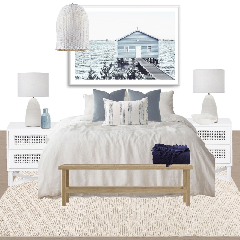 Modern Hamptons Master Mood Board by Vienna Rose Interiors on Style Sourcebook
