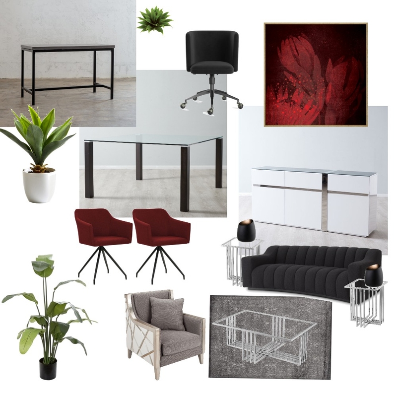 Jim's Office Mood Board by Cara on Style Sourcebook