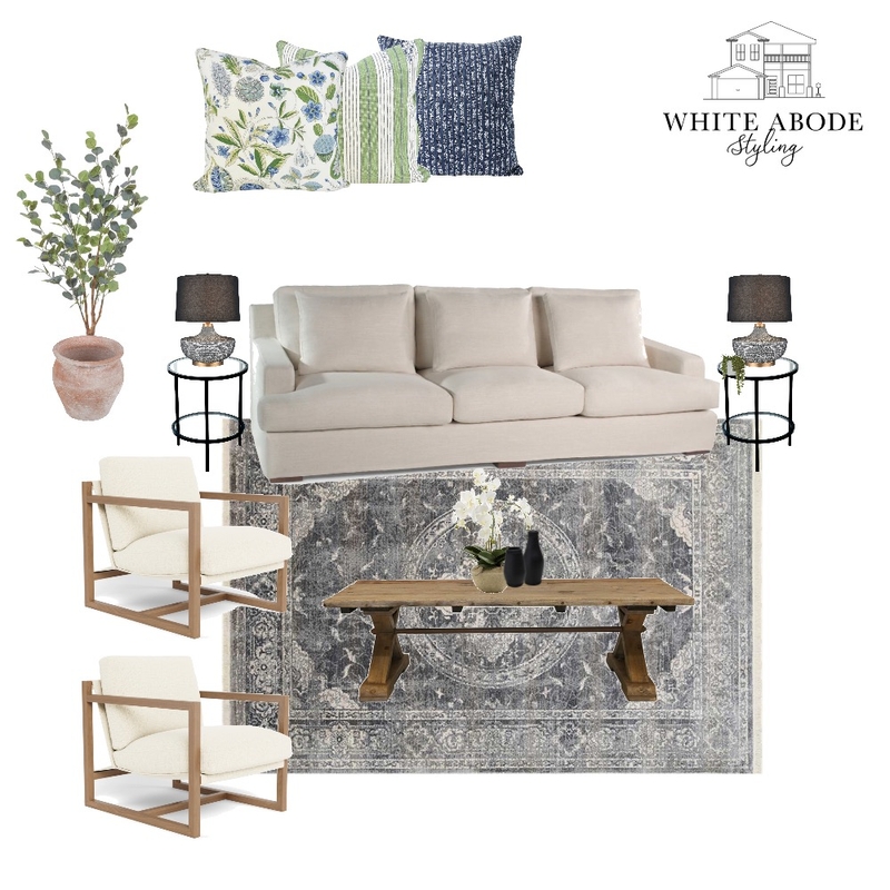 McVeigh - Living Room Black lamp Mood Board by White Abode Styling on Style Sourcebook