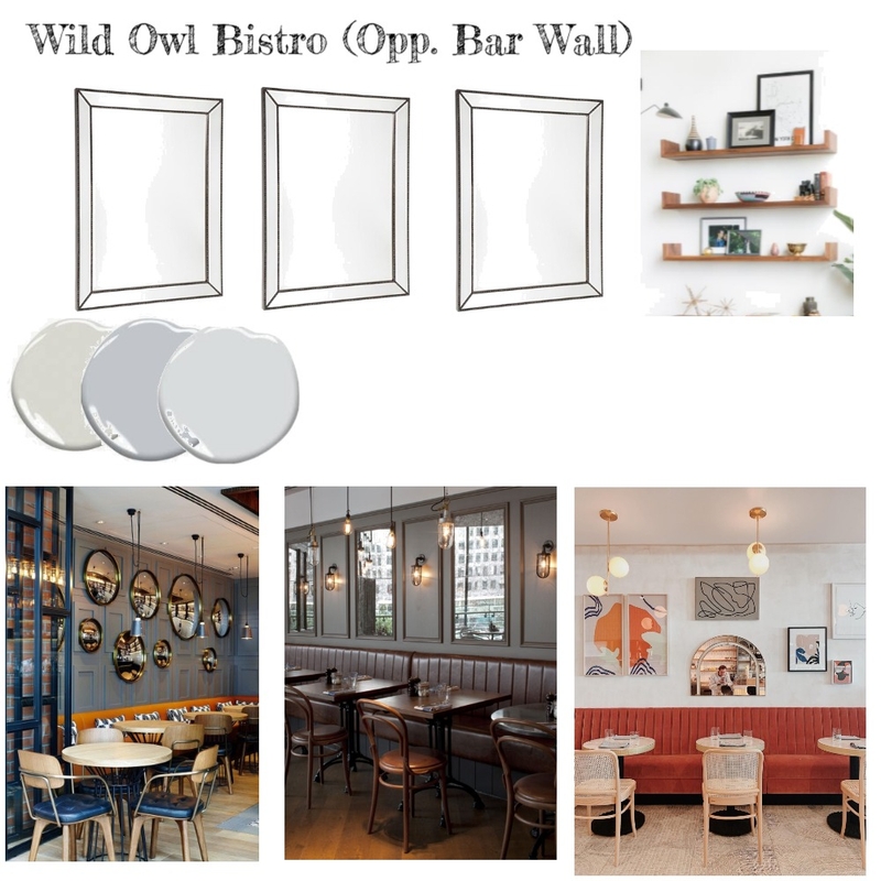 Wild Owl Bistro (Opp bar wall) Mood Board by Jessica on Style Sourcebook