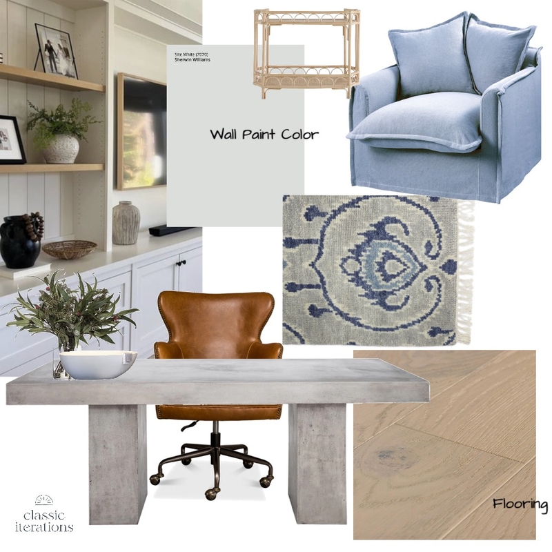 Office Inspiration Mood Board by Classic Iterations on Style Sourcebook