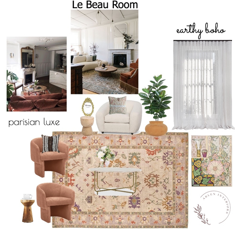 Le Beau Room 2 Mood Board by Arlen Interiors on Style Sourcebook