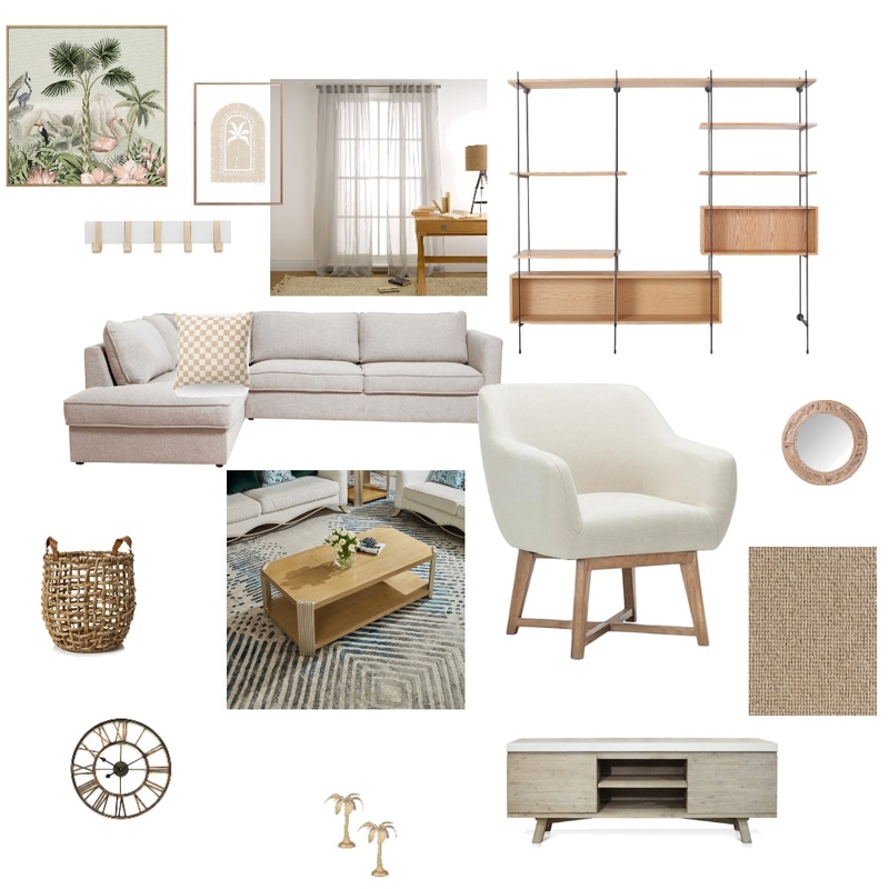 Living Room Mood Board by kwninaki on Style Sourcebook