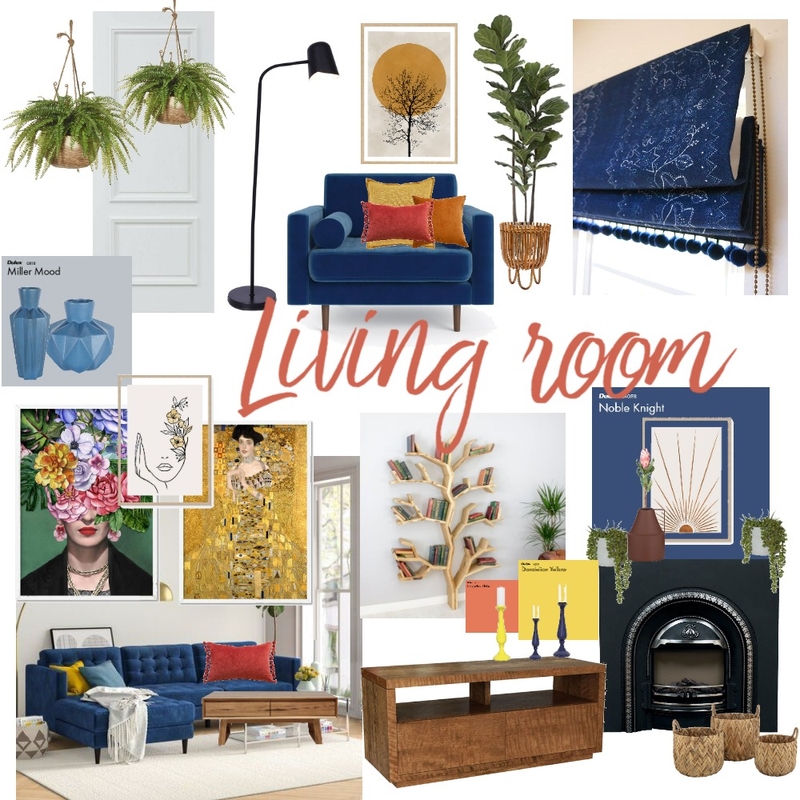 Energetic Living Room Mood Board by swiecicka on Style Sourcebook