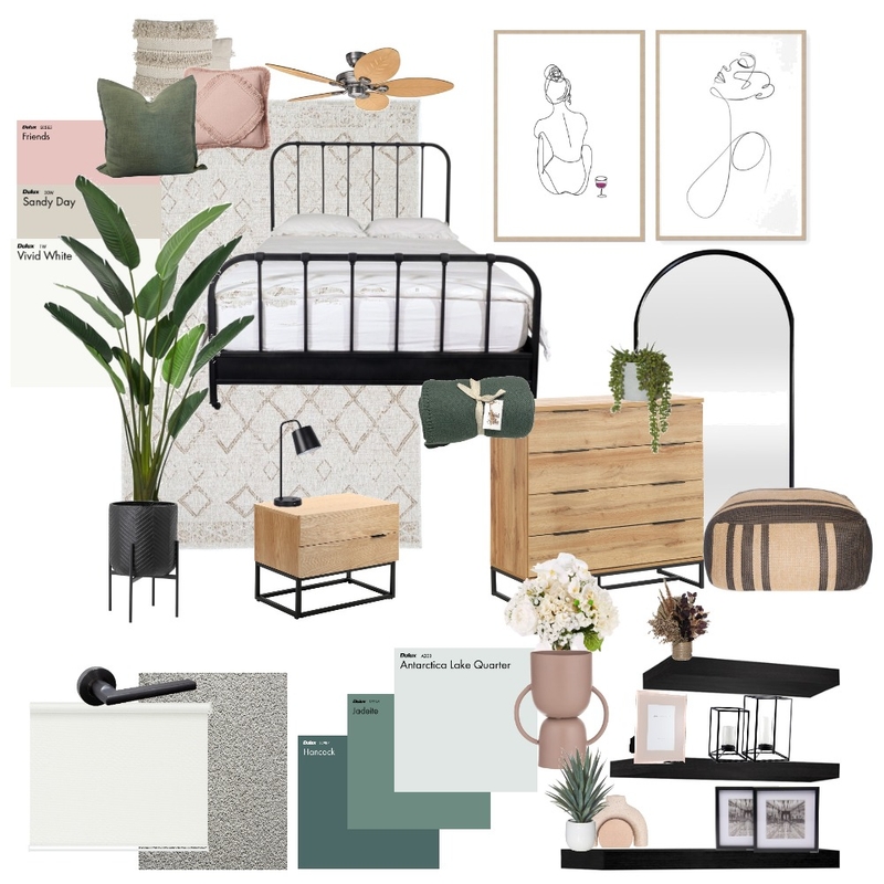 Bedroom Mood Board by Interiors by Sydney on Style Sourcebook