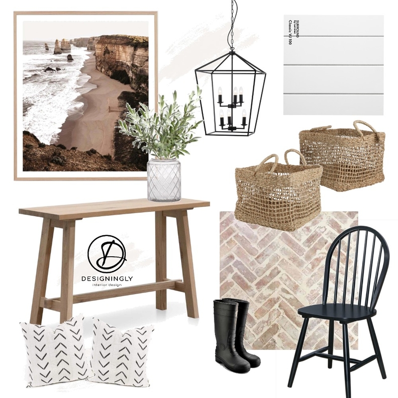 Rustic Farmhouse Entry ll Mood Board by Designingly Co on Style Sourcebook