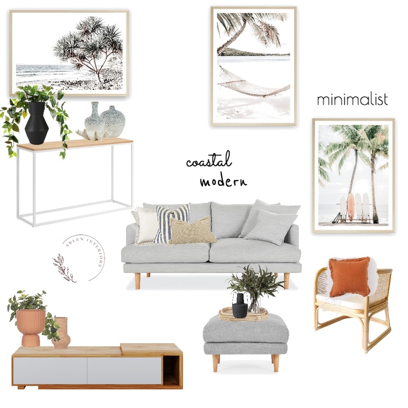 Richelle - Mood board 1 Living & entryway Mood Board by Arlen Interiors on Style Sourcebook