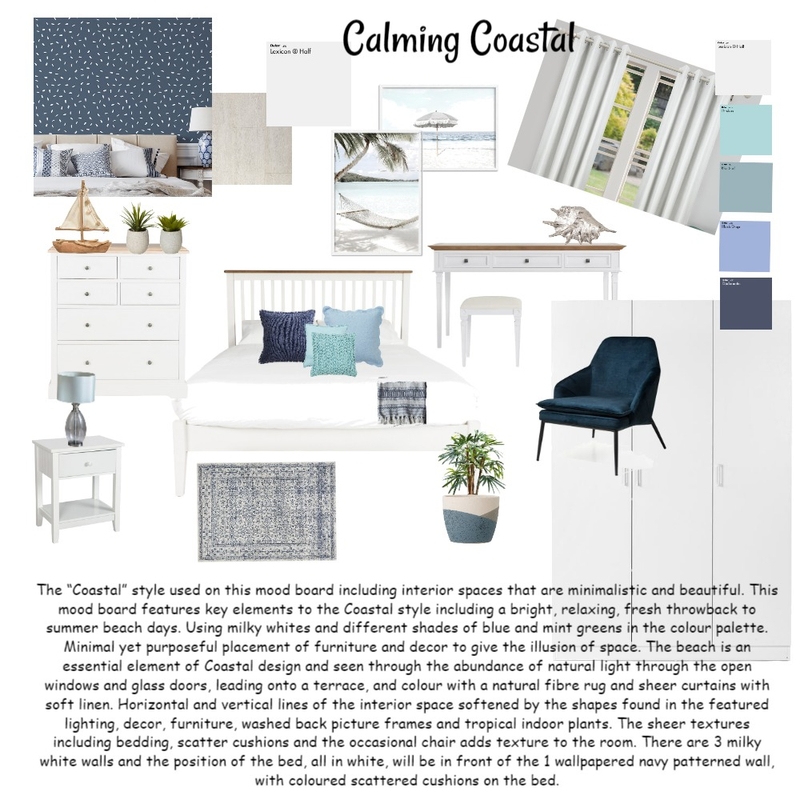 Calming Coastal Mood Board Mood Board by Hayleydup on Style Sourcebook