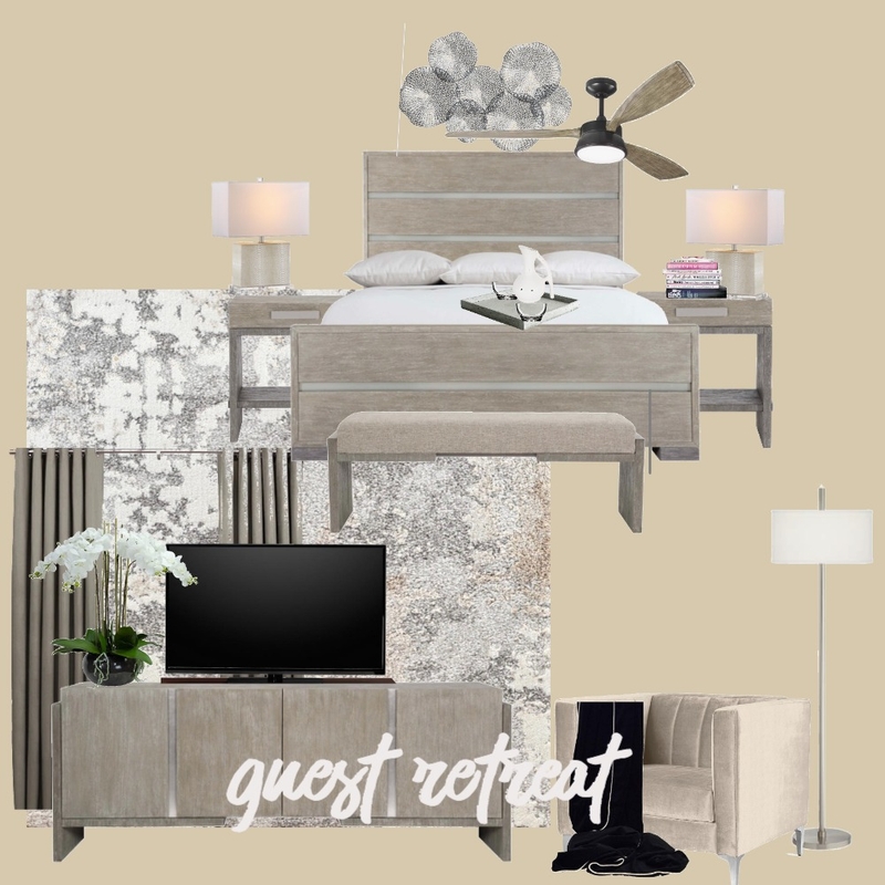 Guest Suite Mood Board by Bass and Wade Home Interior Solutions on Style Sourcebook