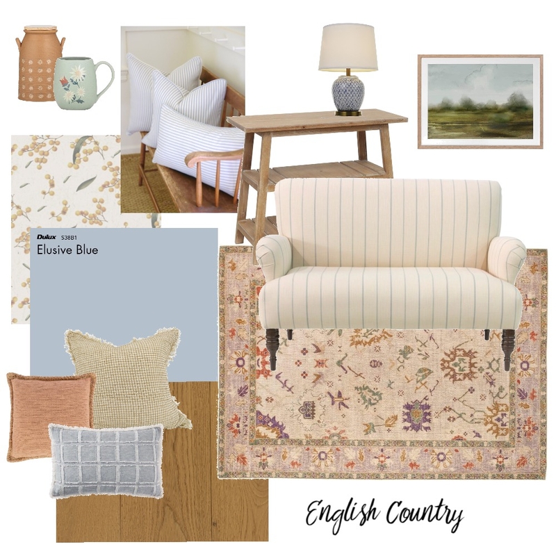 English Country Mood Board by samantha.mjohnson1@gmail.com on Style Sourcebook
