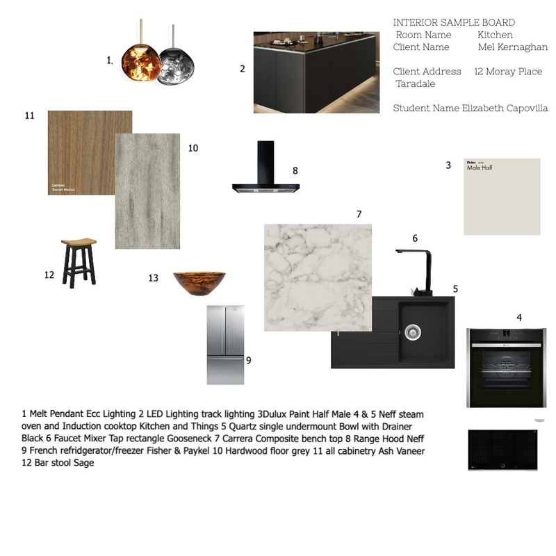 Kitchen Module 10 Mood Board by Lcapovilla on Style Sourcebook