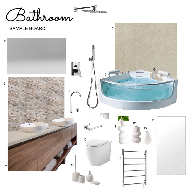 Bathroom Mood Board by sgeneve on Style Sourcebook
