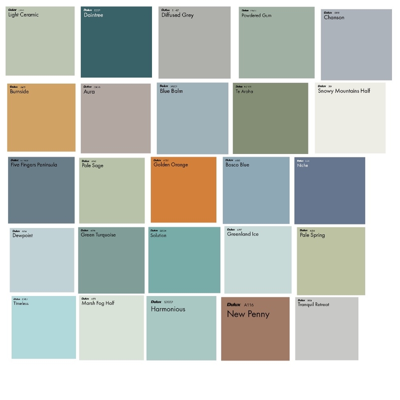 Paint Swatches Mood Board by Shaymartin on Style Sourcebook