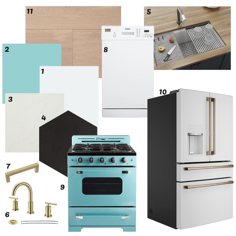 IDI Kitchen Sample Board Mood Board by Elaina on Style Sourcebook