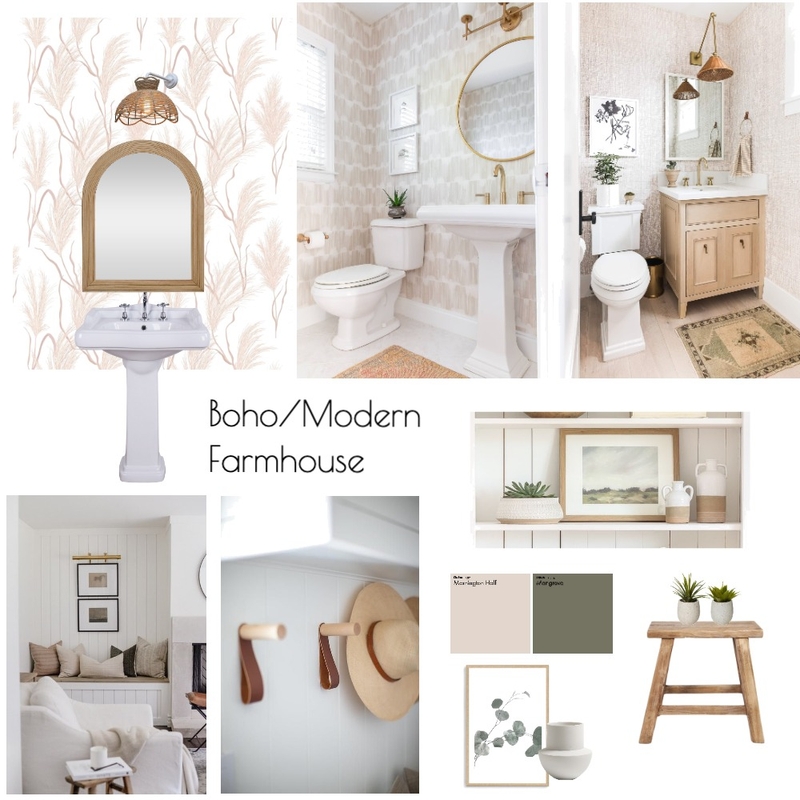 Kara- Boho Modern Farmhouse Mood Board by leahturley24 on Style Sourcebook