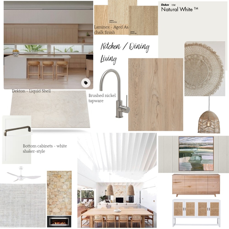Kitchen Living Dining Mood Board by jayneclark on Style Sourcebook