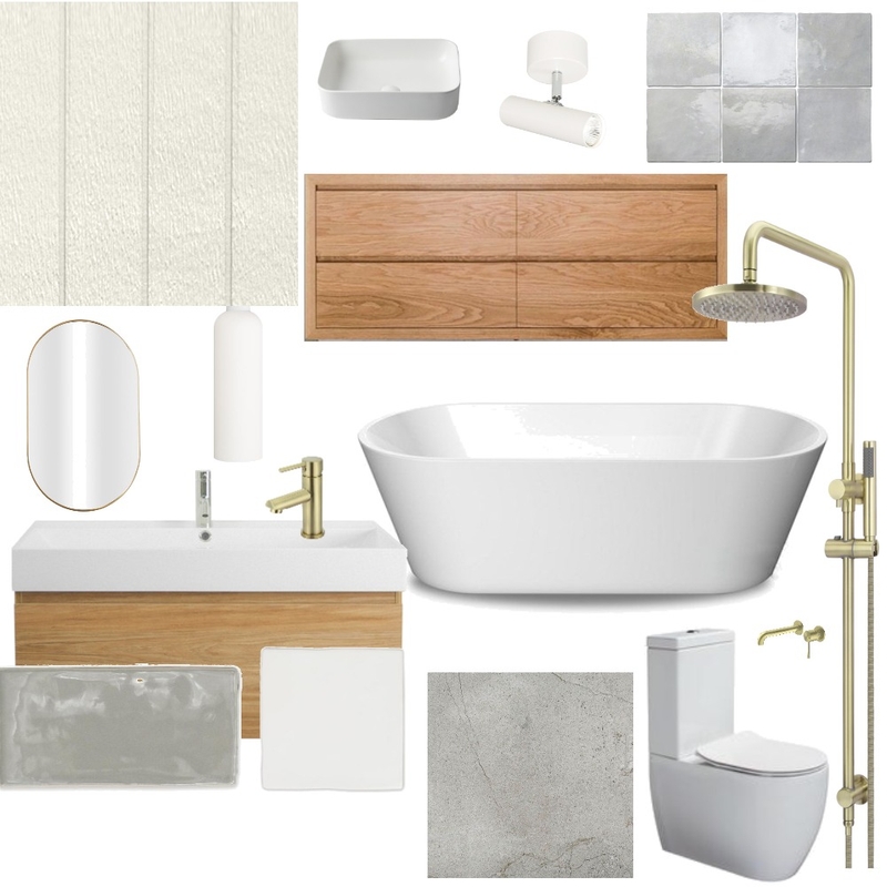 Family Bathroom Mood Board by Murphy and Co on Style Sourcebook