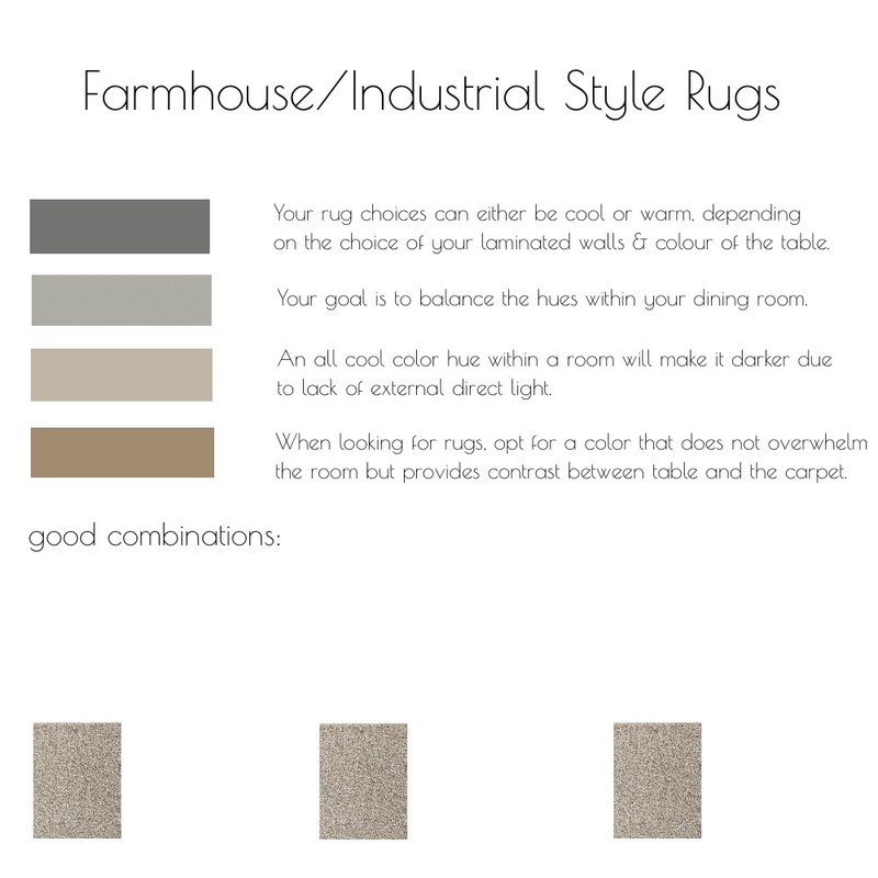 Masc Farmhouse/Industrial Style Rug Choices Mood Board by decorate with sam on Style Sourcebook