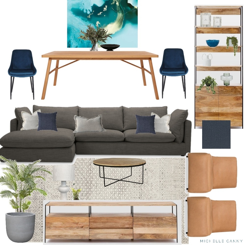 Living Area Mood Board - Leisa Mood Board by Michelle Canny Interiors on Style Sourcebook