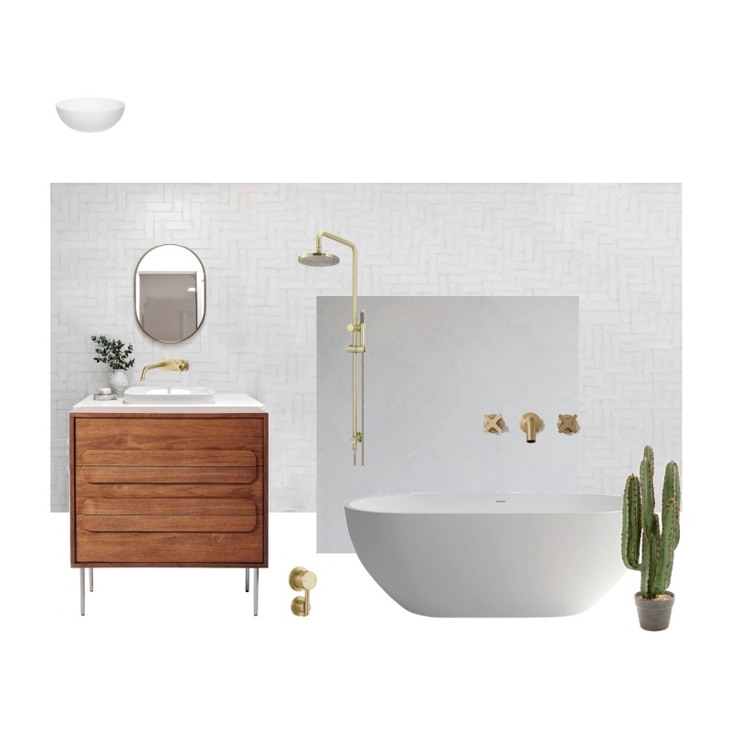 Guest Bathroom Mood Board by bhivedesign on Style Sourcebook